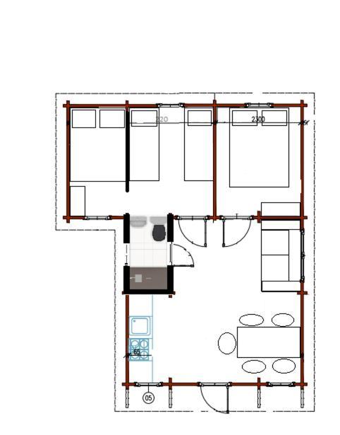 Domek The Luxe Sluknov Exterior photo
